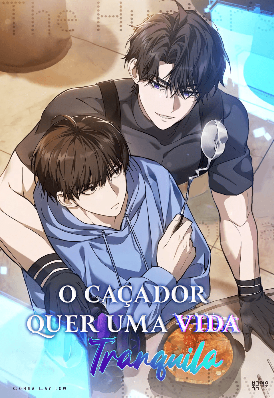 Capa de O Caçador Quer Uma Vida Tranquila