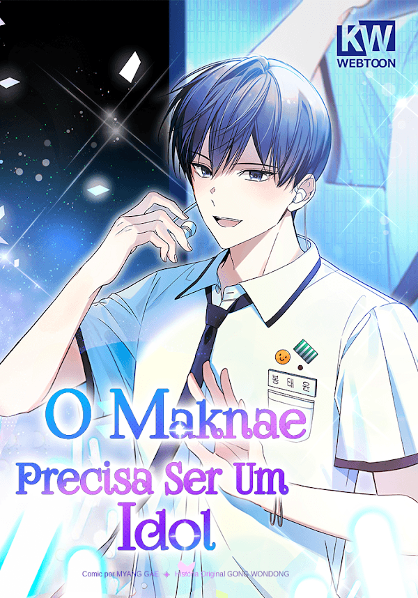 Capa de O Maknae Precisa Ser Um Idol