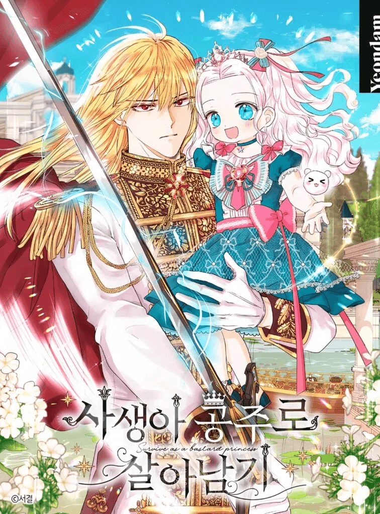Capa de Sobrevivendo Como uma Princesa Ilegítima