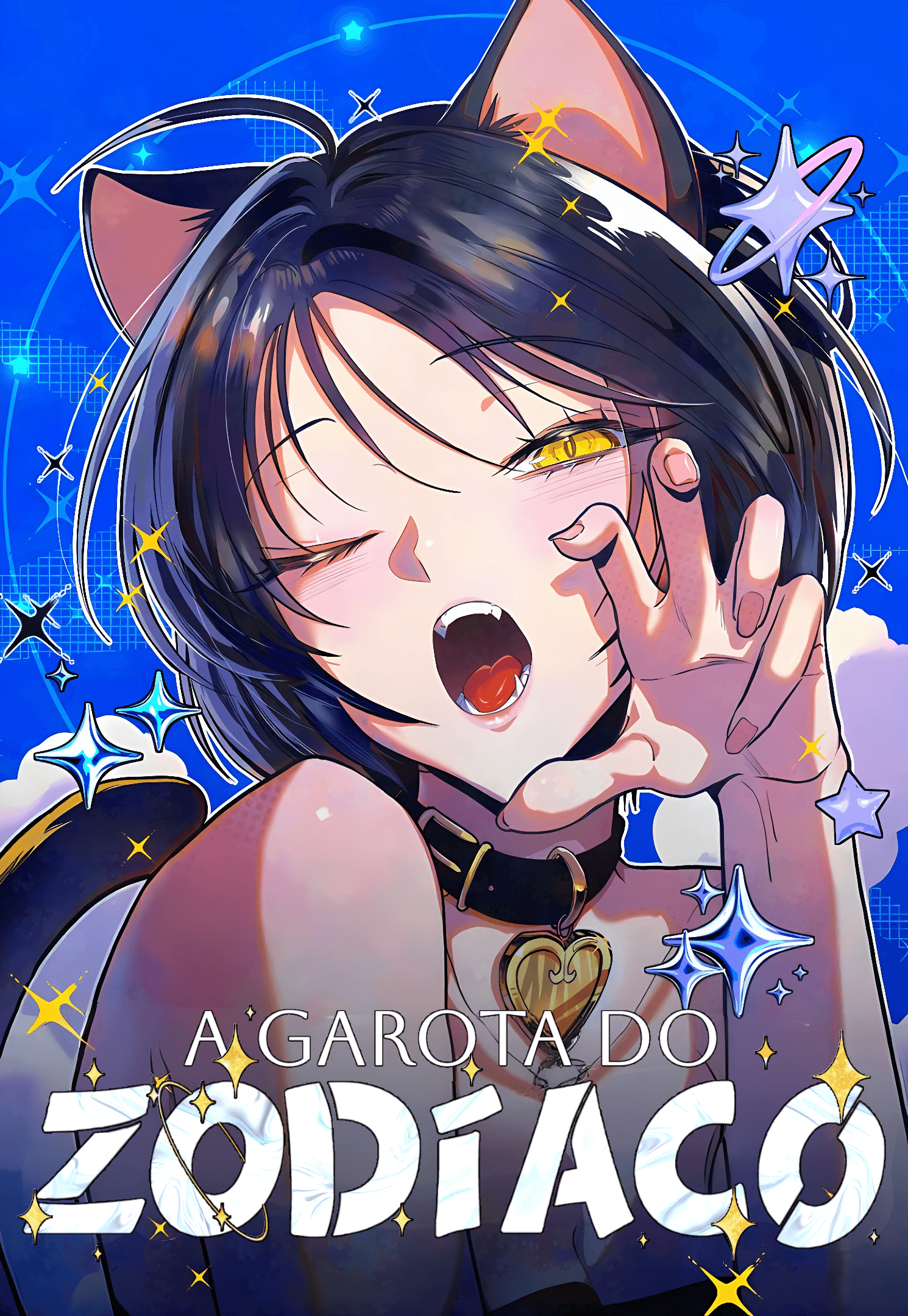 Capa de A garota do zodíaco